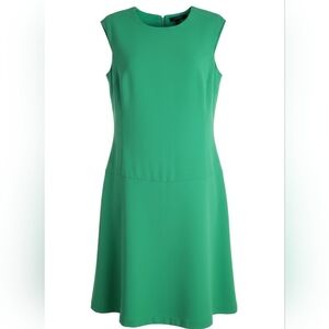 LAUREN RALPH LAUREN VIBRANT GREEN MINI DRESS SIZE 10